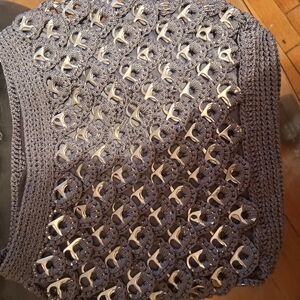 Maurices Silver Sequin Top